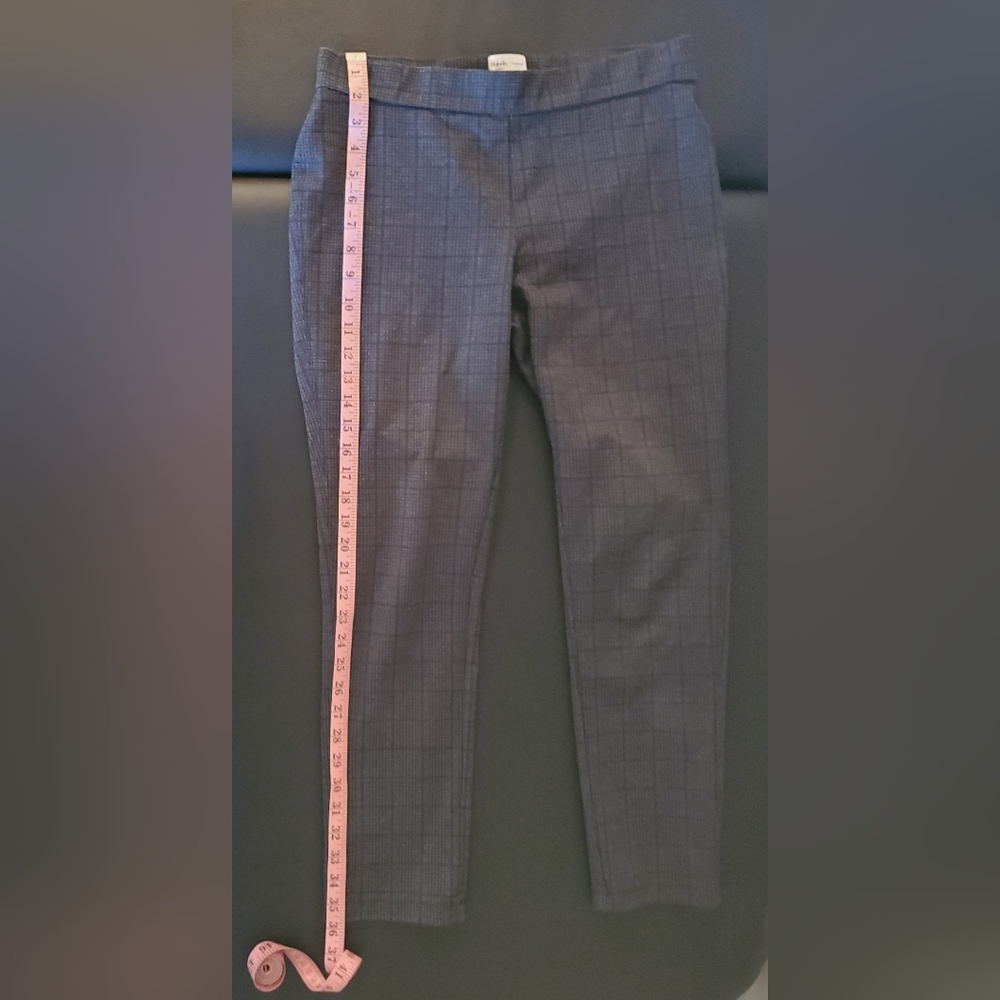 Rafaella Plaid Ponte Pants